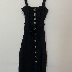 midi dress with belt